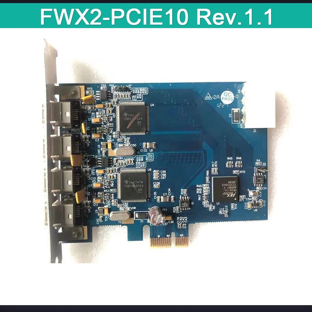 For IOI Industrial Camera Acquisition Card FWX2-PCIE10 Rev.1.1