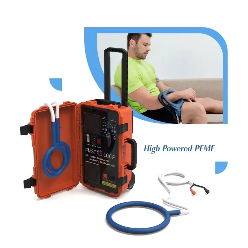 for Cenmade Professional Body Pain Relief Physiotherapy Pemf Pulsed Electro Magnetic Fields Pmst Loop
