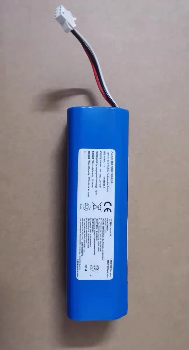 ，。for VIOMI sweeping robot ALPHA 1A VXVC12 battery INR18650 M26-4S2P，。