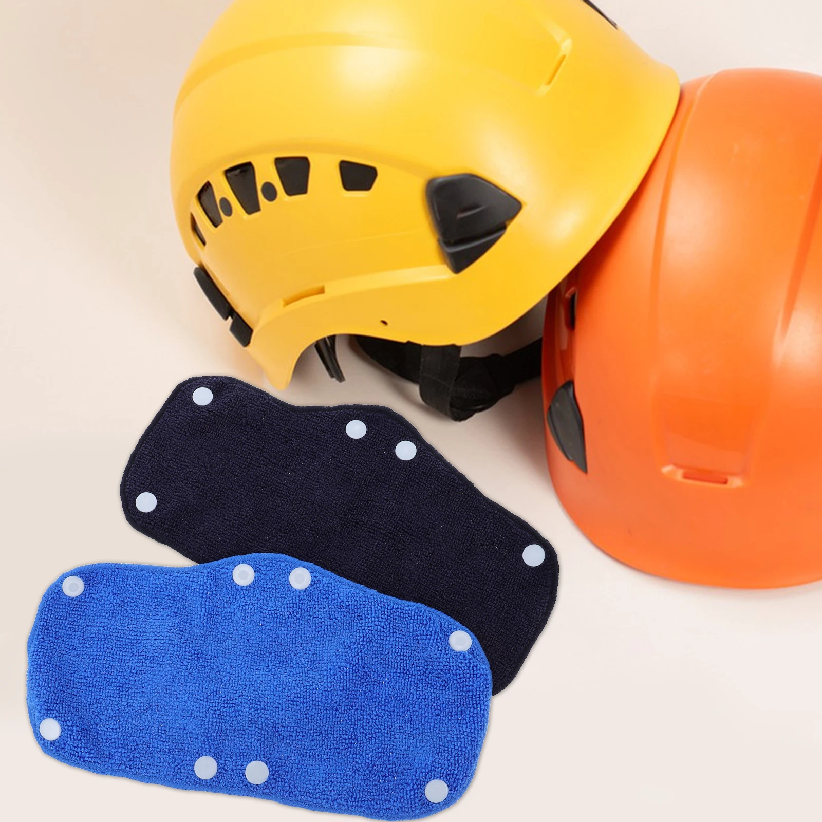 

6pcs Hard Hat Sweatband Liner Replacement Washable Comfortable Cloth Clipon Safety Accessories Worker sweatbands