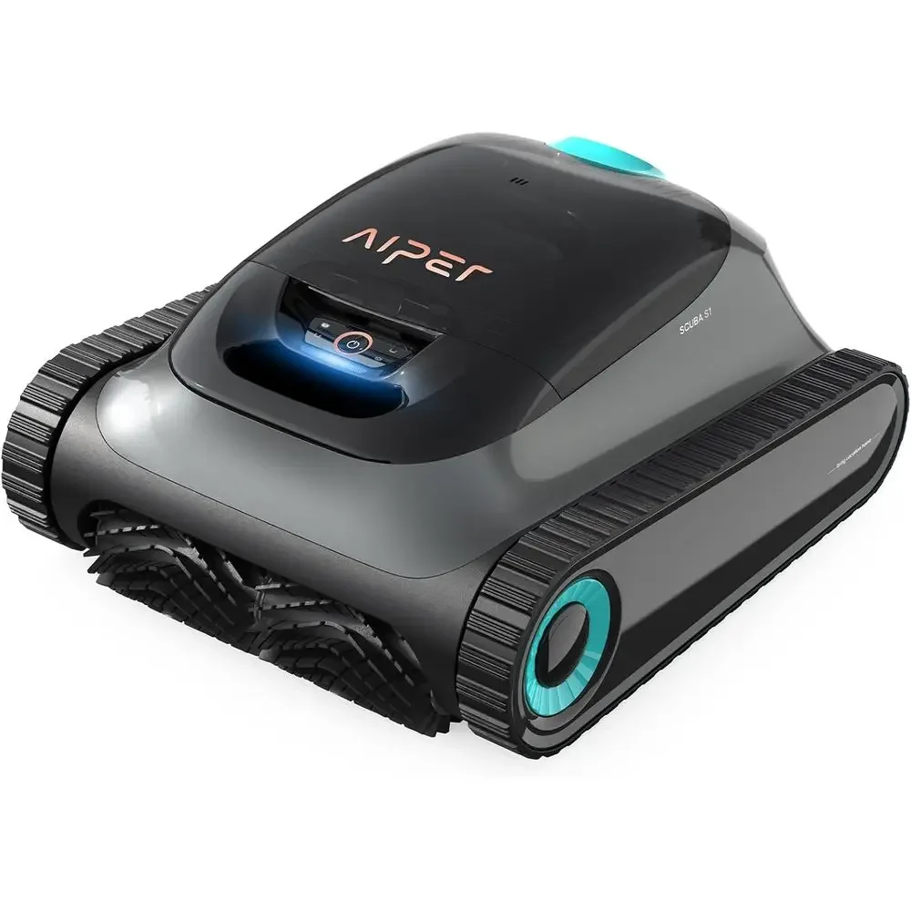 

Pool Robot Cleaner, Wall & Waterline Cleaning, 4W Smart Navigation, High-Precision Sensor (Renewed)