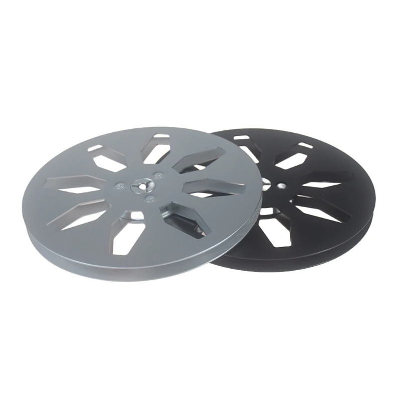 

Durable 7 inch New Disc with 8 Holes Tape Reel Nab Hub Metal 7" 4