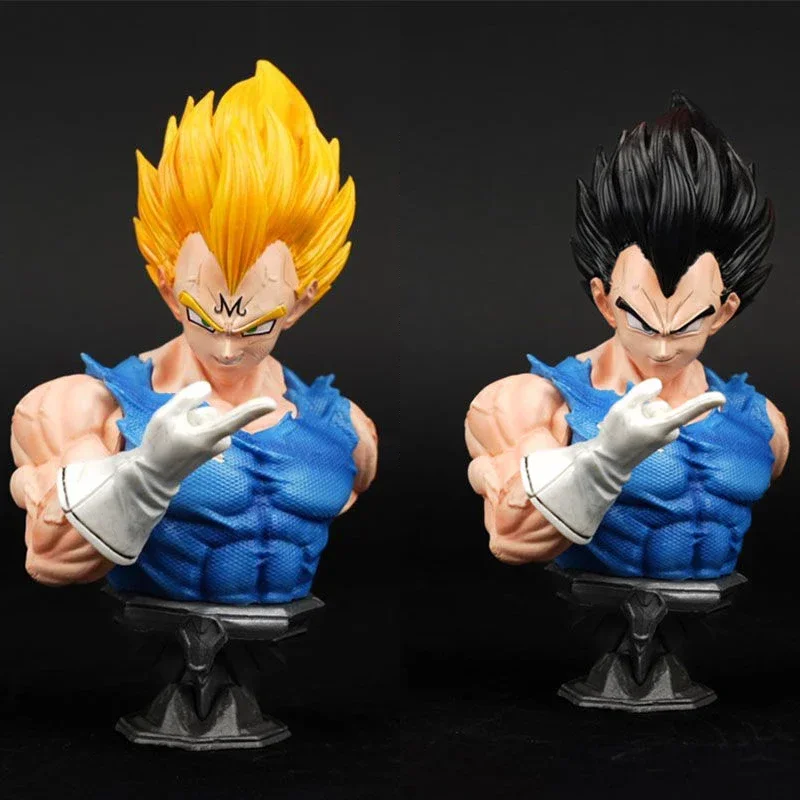 Dragon Ball Figures GK Majin Vegeta Action Figures Super Saiyan Vegeta Anime 16cm Model Collection Toys Birthday Decoration Gift