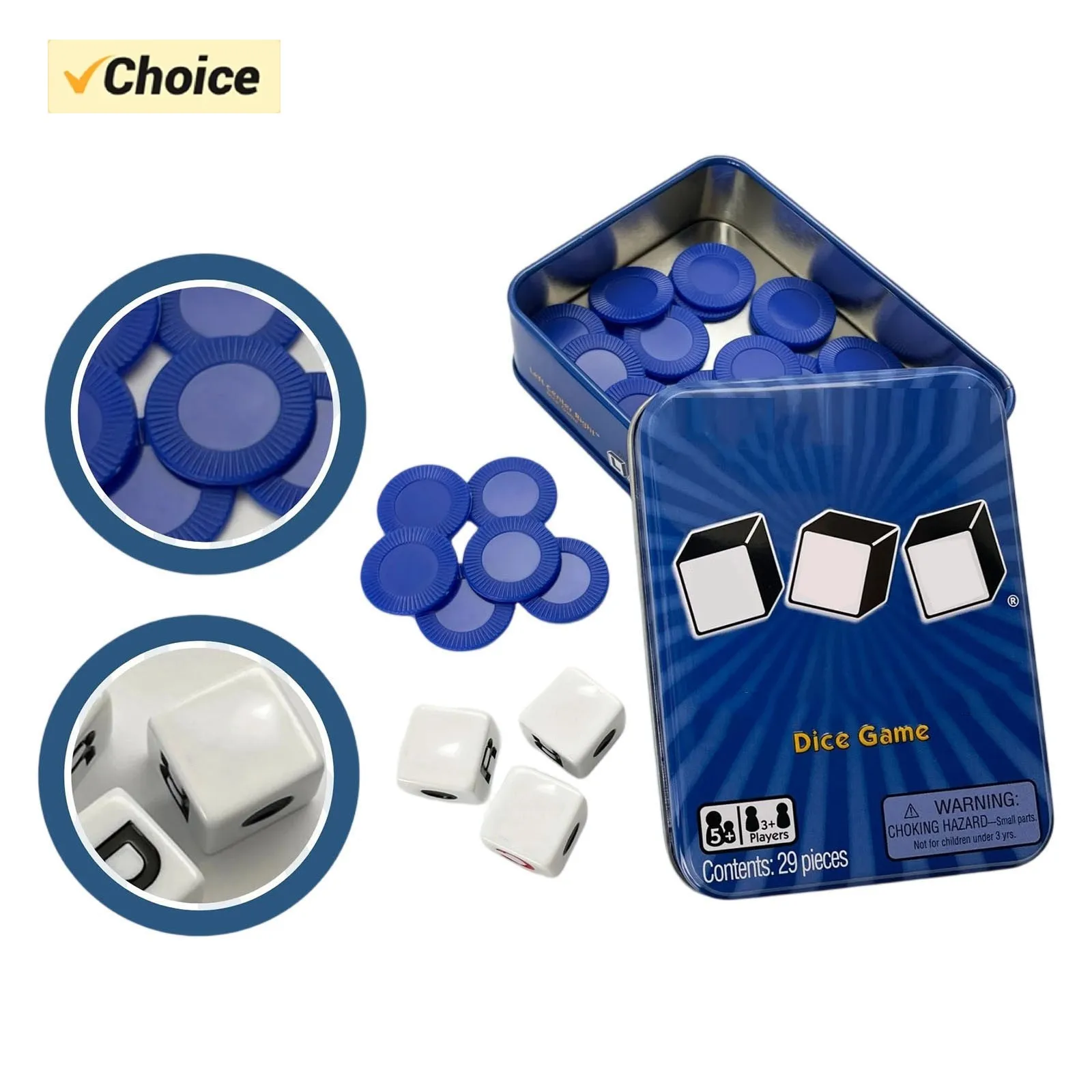 

2025 New Left Center Right Dice Game, Home Bar Party Supplies