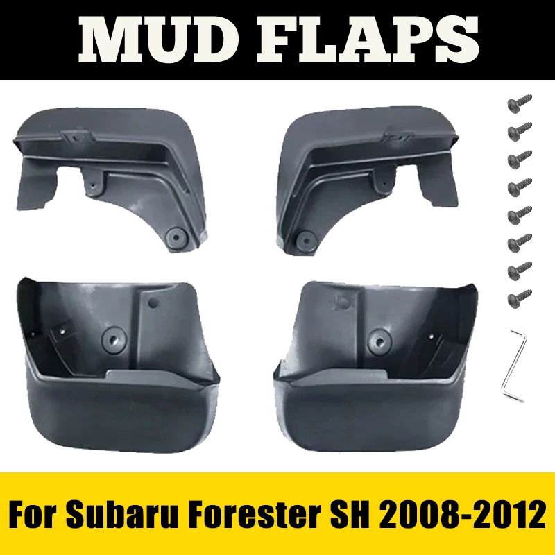 

Mudguard For Subaru Forester SH 2008 2009 2010 2011 2012 Fender Baffle Mudflap Mud Guard Splash Flaps Car Accessories Auto ABS