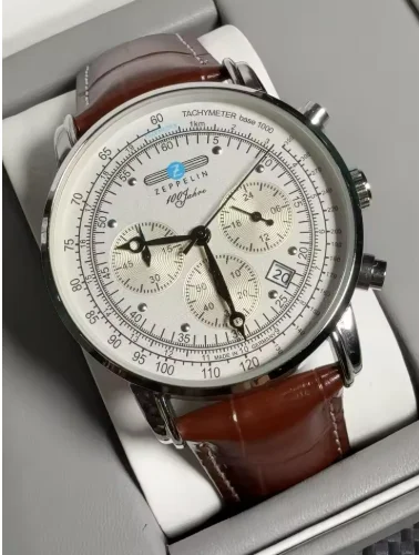 2026 Neue Zeppelin Airship Automatik-Herrenuhr Retro Business Gedenkgeschenk Mode Freizeit Armbanduhr Gehäuse Neue Uhr