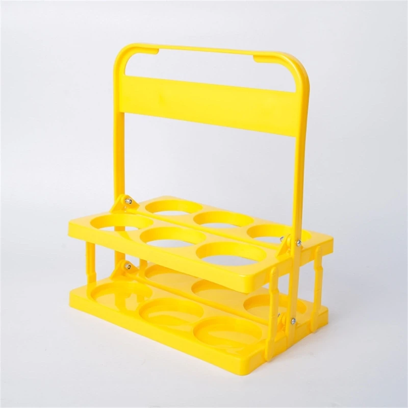 Wine Beer Rack Basket Versatile Beer Bottle Waterproof Drink Holder Plastic Material for Parties and Dropship