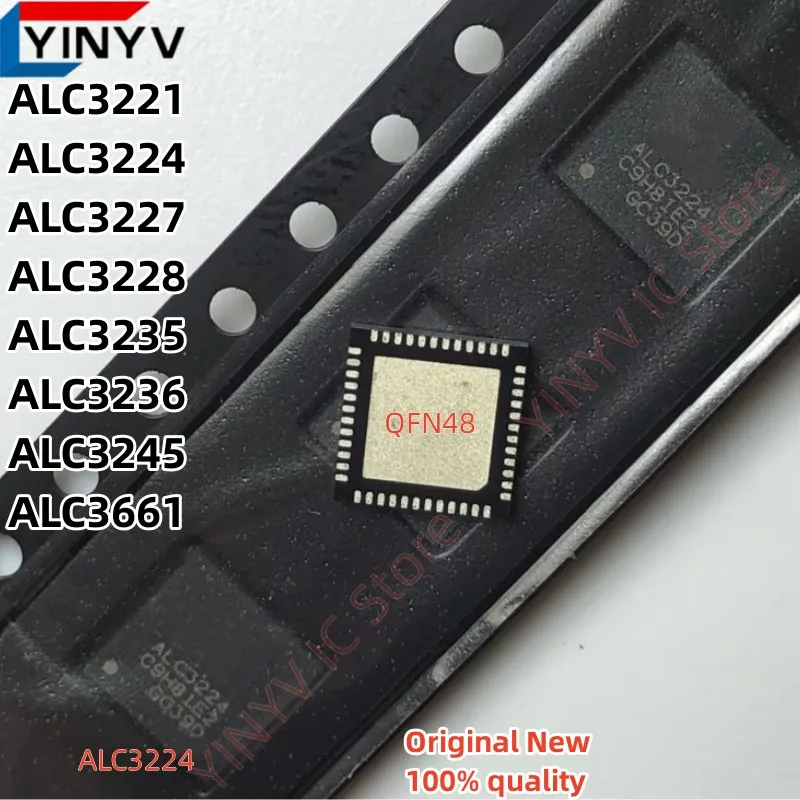 

5Pcs ALC3224 ALC3224-CGT ALC3661 ALC3661-CGT ALC3221 ALC3235 ALC3227 ALC3227-CGT ALC3228 ALC3228-CGT ALC3245 ALC3236 QFN-48 new