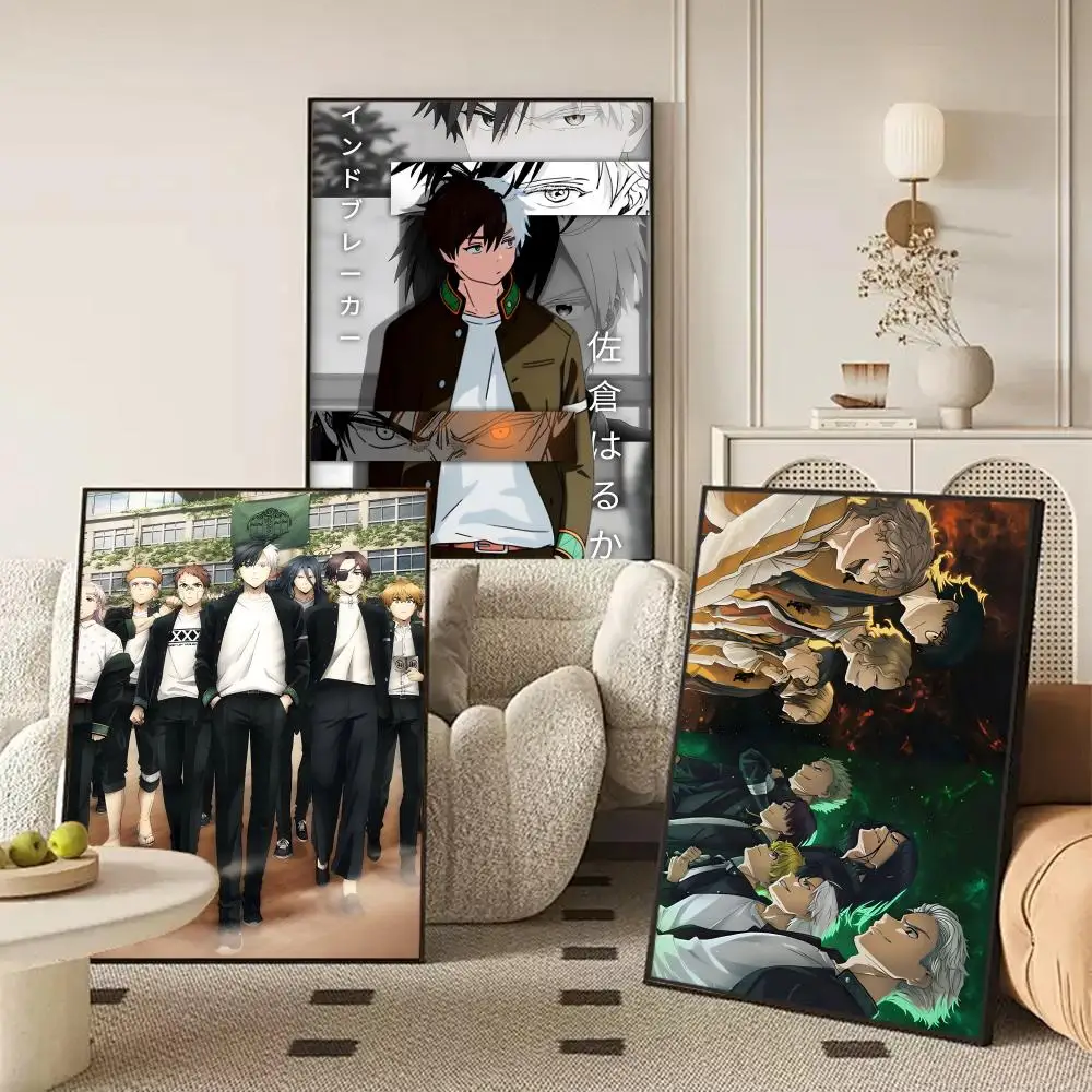 Anime W-Wind BreakerS Boys Comics Poster Canvas painting with prints Home bedroom living room decoration gift
