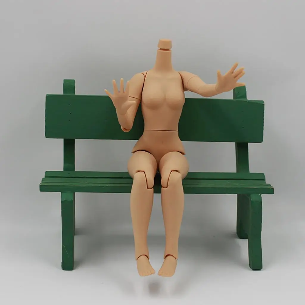 

1 6 Blythe Nude Body Ball Jointed Plastic Body Parts for Blythe Dolls Customization and Clothes