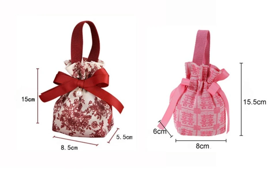 10/30/50 Hochzeit Süßigkeiten Box Zucker Tasche mit Griffen Party Gefälligkeiten Verpackung Liefert Großhandel Geschenk Taschen für Weihnachten Halloween ﻿ – Detail 11