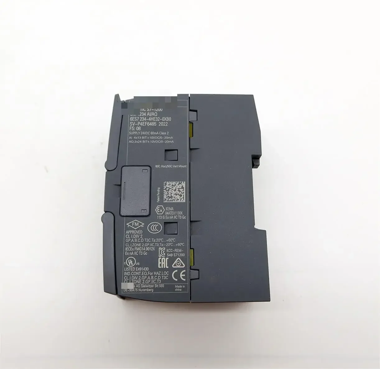 

New Original Analog Input Output Module 4AI/2AO SM1234 6ES7234-4HE32-0XB0 PLC PAC Dedicated Controllers Module