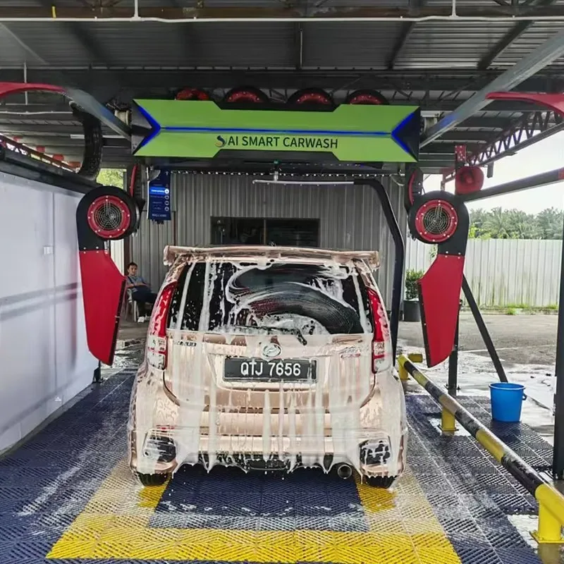 Unattended Touchless Car Wash Machine Automatic High-Value, IoT Control, Customizable Program