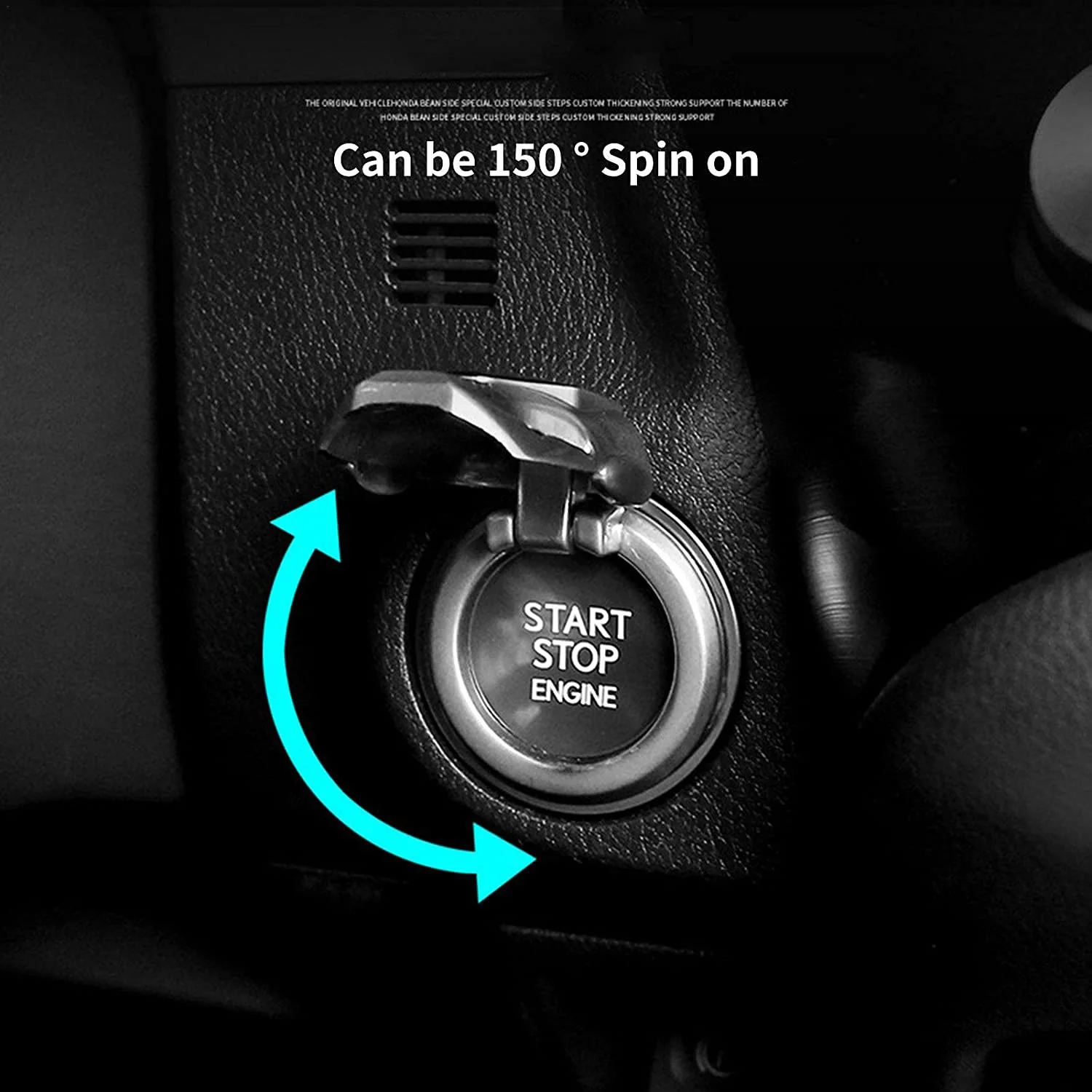 Car Start Button Cover Universal Car Ring Car Start Button Engine Cover for Car