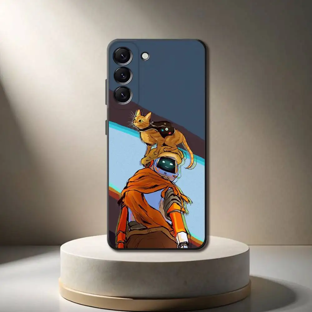 Anime S-Shiina Mashiro Phone Case For Samsung Galaxy A 73,72,51,53,52,71,22,5G,Note,J7,8,9 Soft Black Cover