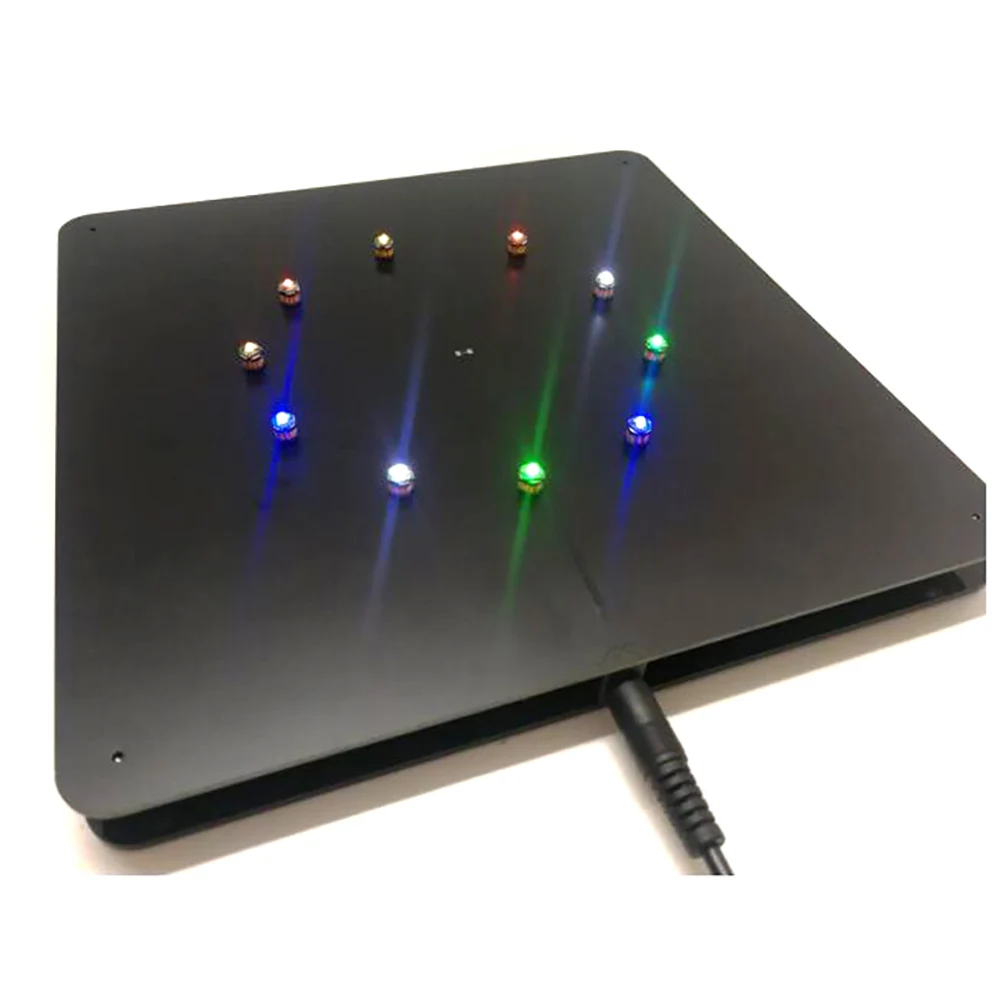 Imagem -05 - Módulo de Carregamento sem Fio Carregador de Bobina Transmissor Mais Led Receiver Luz Faça Você Mesmo Modelo Gundam dc 12v 24v 200 mm