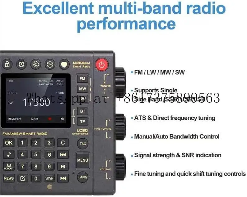 Chaoyuan LC 90 Por Full-Band Internet Radio with Bluetooth & Voice Control