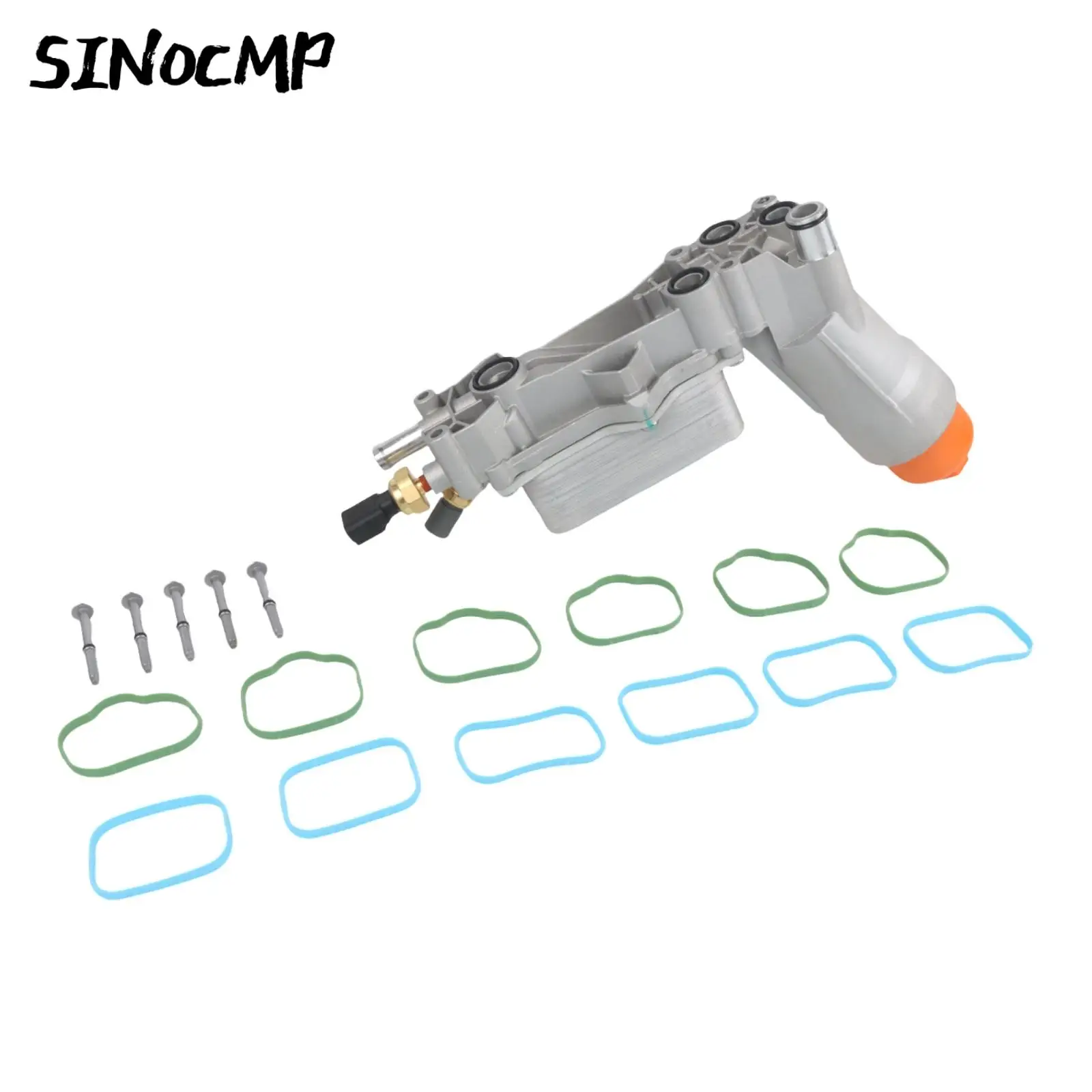 

1 комплект корпуса масляного фильтра 184294AC 68105583AF 68310865AF для Jeep Wrangler JK 926-959-BK 2018 автомобильные детали Dorman