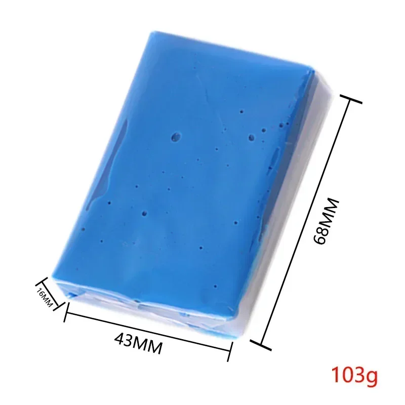 Blue Clay Bar Car Wash Mud For Car Body Glass Sludge Remove Automobile Strong Decontamination Cleaner Auto Cleaning Accessories