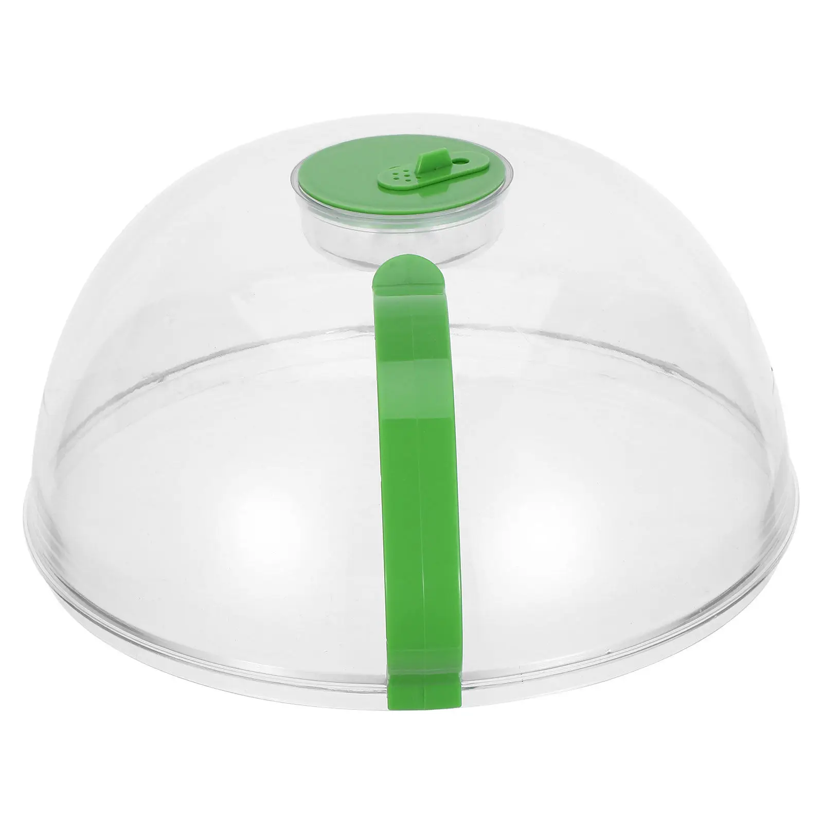 1 Piece Universal Microwave Cover for Bowl and Plate Spill Proof Food Warmer Lid Heat Retaining Non Toxic Plastic Top