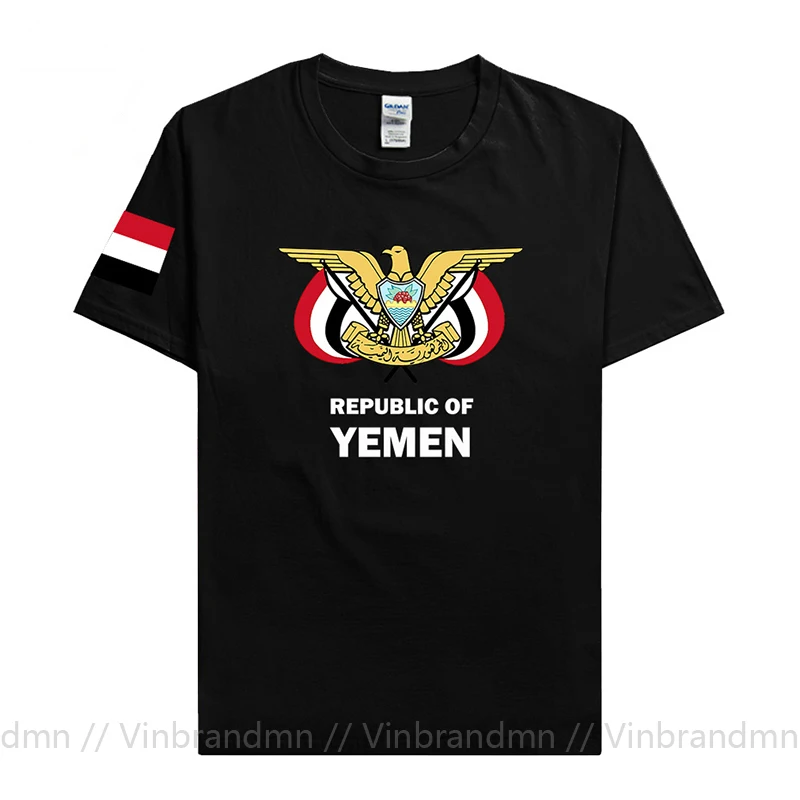 Yemen Yemeni Arabic YEM Islam T Shirts Mens Short Sleeve Brands Printed For Country Flag Tees Nation Team T-Shirt Meeting TShirt