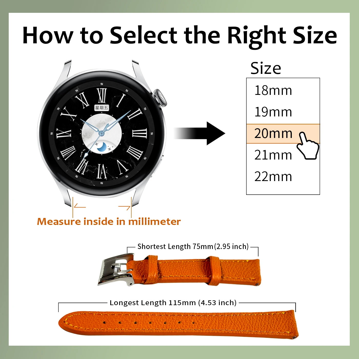 エプソム時計ストラップ 18 ミリメートル 19 ミリメートル 20 ミリメートル 22 ミリメートルカーフスキンレザー時計バンドクイックリリース時計バンド手作りヤシパターンリストバンドベルト