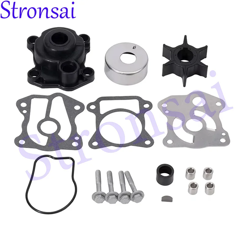 

06192-ZV7-000 Water Pump Impeller Repair Kit For Honda Outboard Motor 4T 25HP 30HP BF25A BF25D BF30A BF30D 06192-ZV7