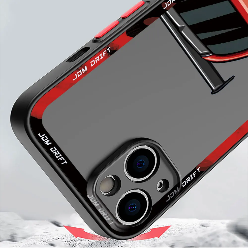 Cool Car Phone Case for iPhone 15ProMax 13 Mini 12 Pro 16 11 Pro SE XS Max 8 7 XR 14 Plus Soft Cover Luxury
