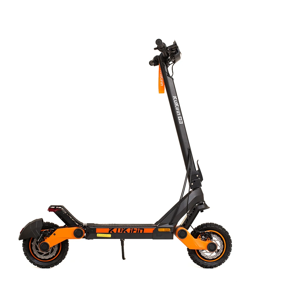 KuKirin G3 Electric Scooter 1200W Rear Motor 52V 18Ah 50KM/H Max Speed 70KM Range Touchable Display Control Panel TPU Suspension