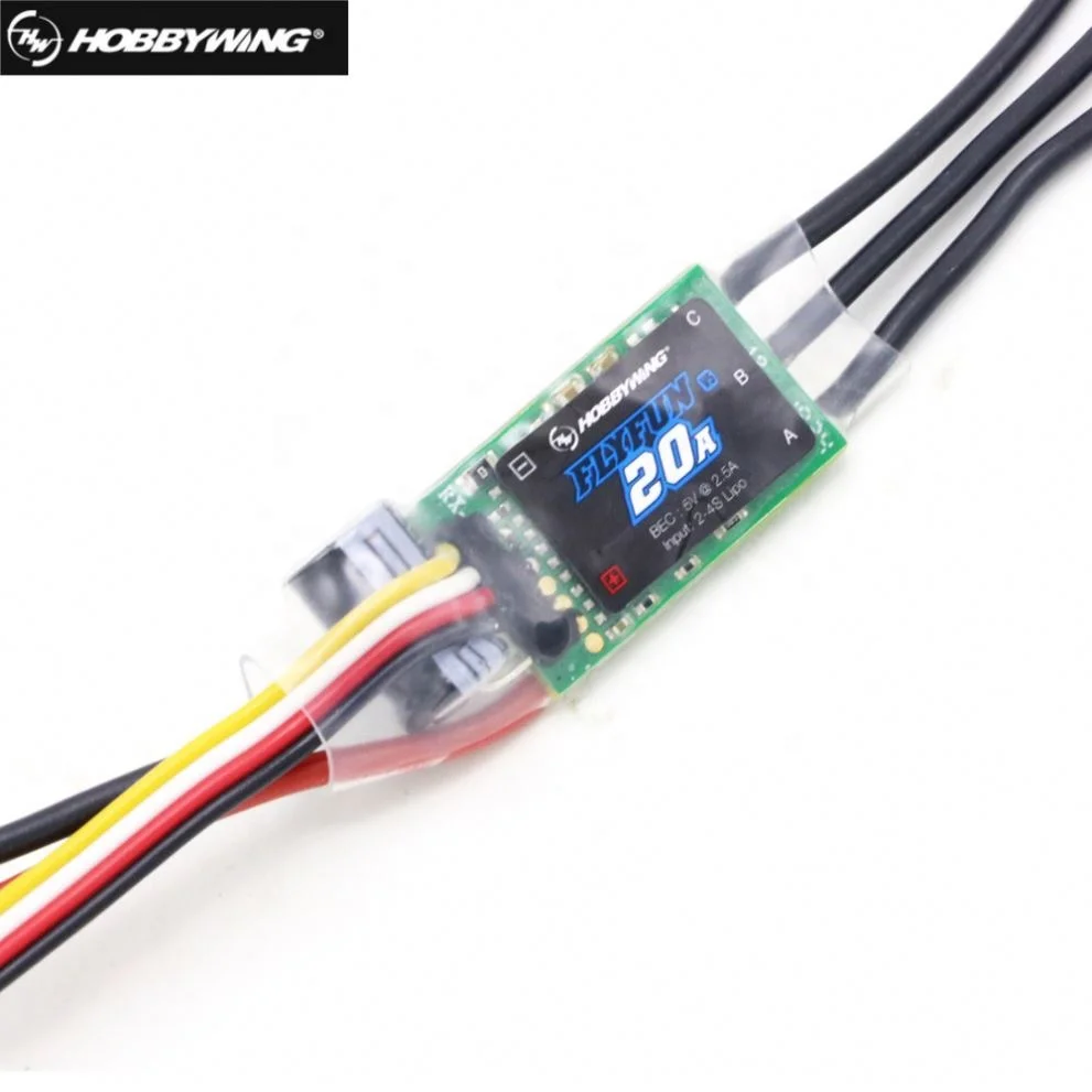 Hobbywing FlyFun 30A 40A 20A V5 2-4S 2-6S ESC di controllo elettrico della velocità per aereo RC Multicopter Rc