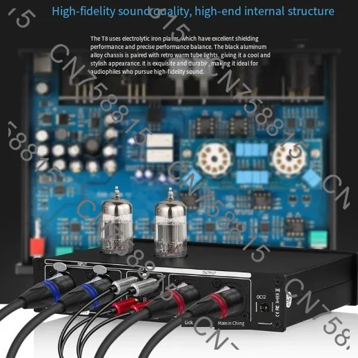 Multi-band EQ True Tube Audio XLR Preamplifier, T8 PRO Thermodynamic Balanced Output Gallstone Preamp, Reliable Quality