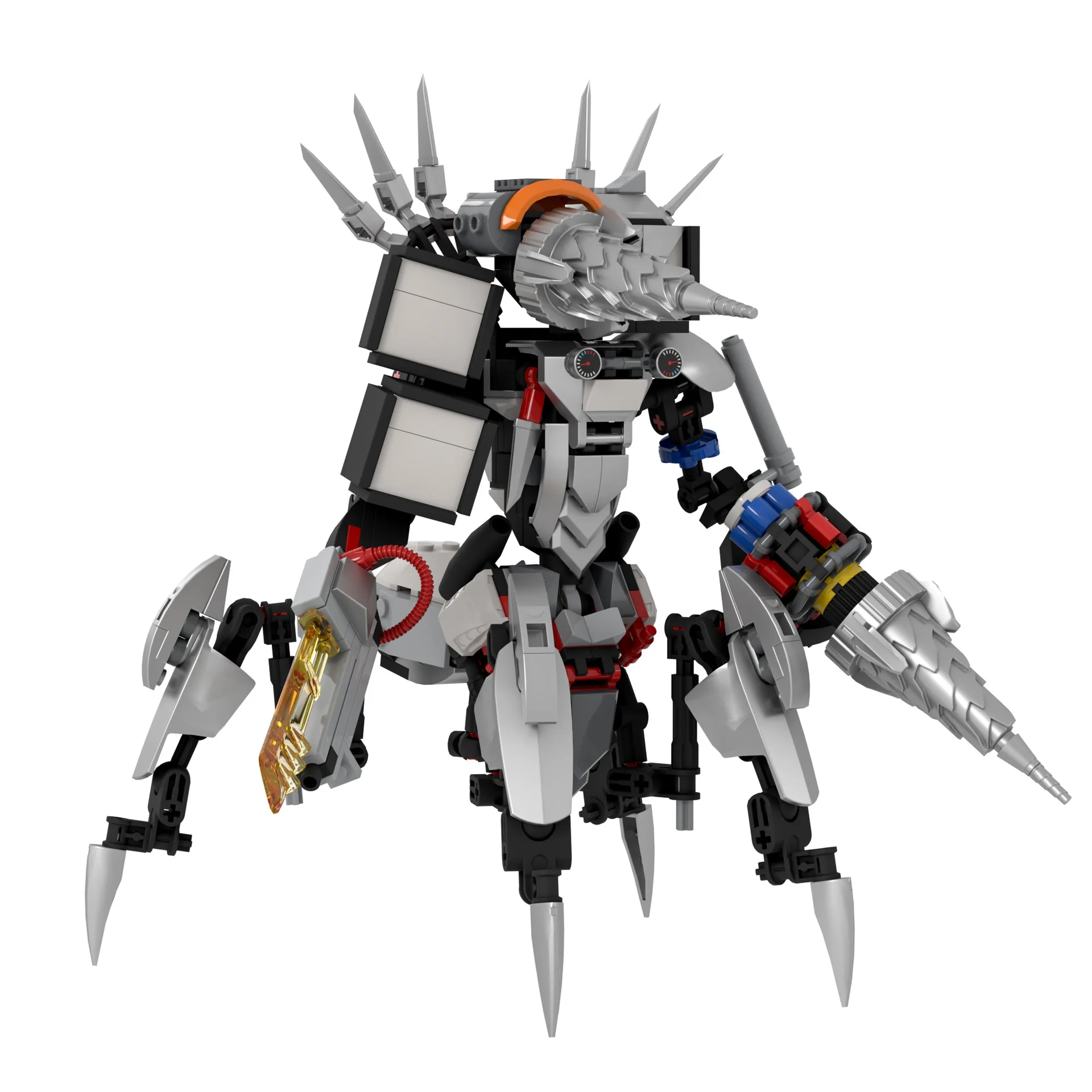 

Hot Skibidi Toilet Titan Mech Fusion TV Doomsday Gman Champion Gold Clock Man Building Block Novelty Kids Toys Navidad Gifts