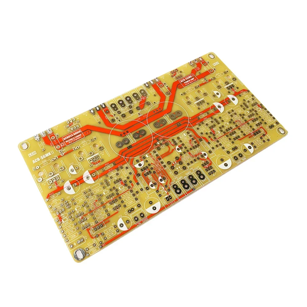 Kits de bricolaje YBA amplificador de potencia de línea mejorado MKII salida de placa PCB 50W-80W AC24V-36V
