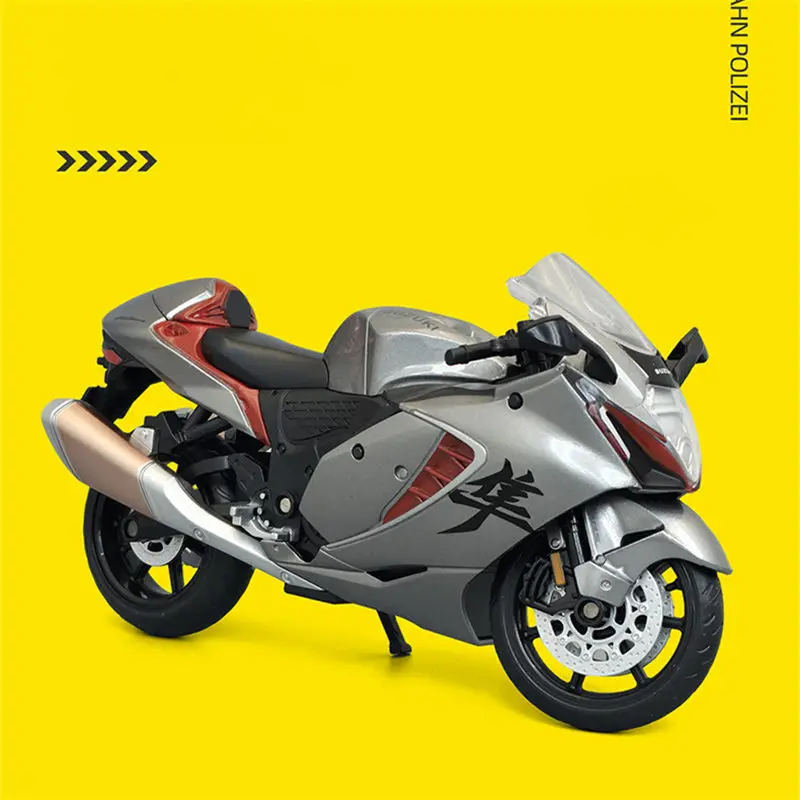 1:12 I Hayabusa GSX-1300R Alloy Street Sports Motorcycle Model Diecasts Metal Track Racing Motorcycle Model Simulation Gift