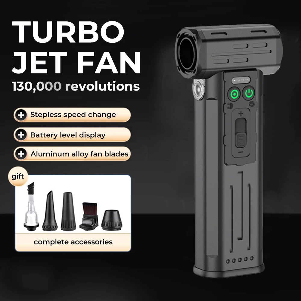 Turbo ventilador de chorro 130000 RPM turbofan