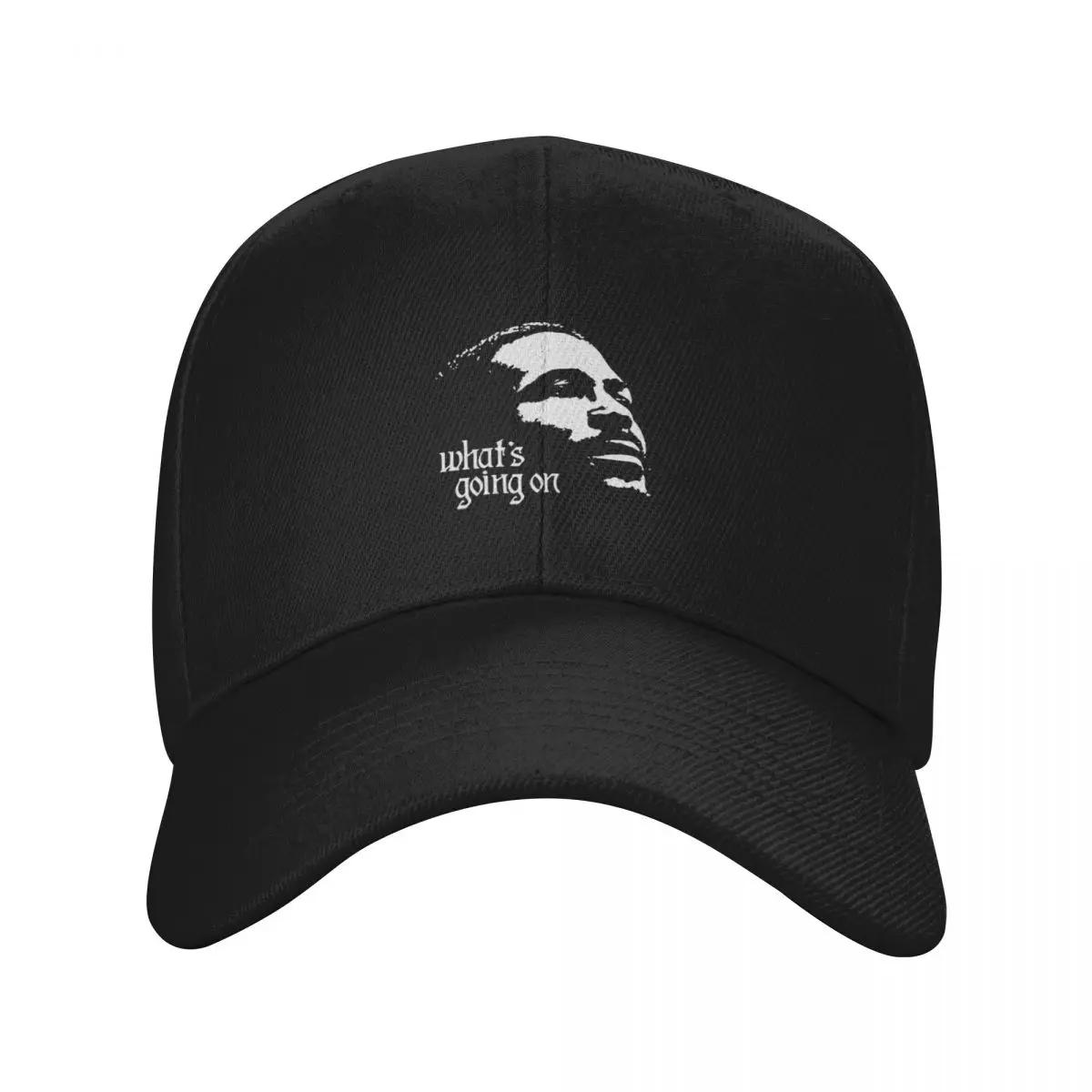 

Marvin Gaye Whats Going On Baseball Cap Golf Hat birthday black Hats Man Women's