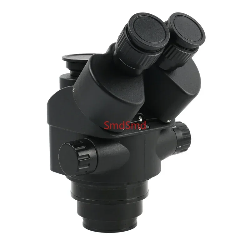 3.5X-90X Zoom Simul-Focal Trinocular Focusing Adjustable Stereo Microscope Holder For Phone Repair PCB Soldering