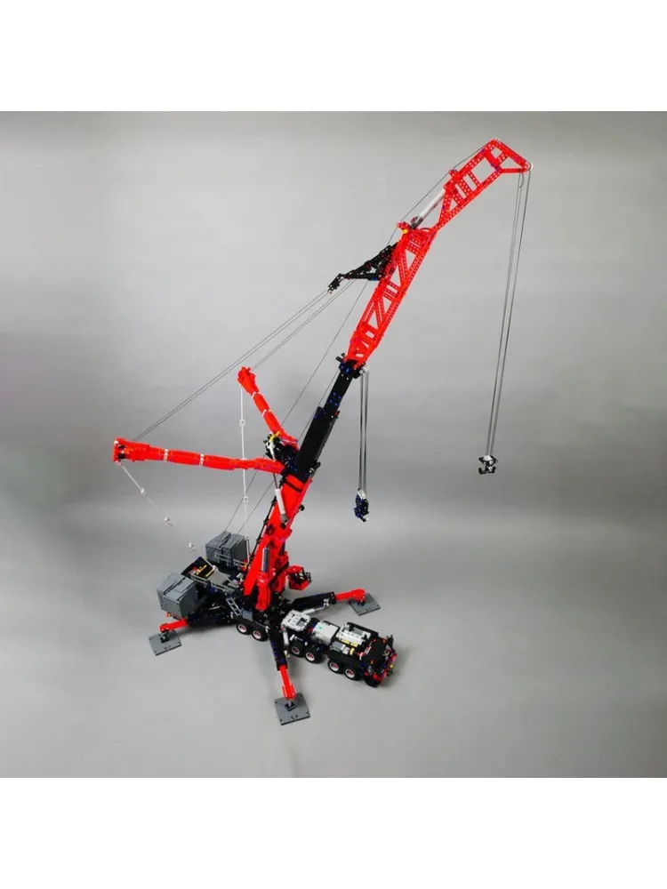 6304 PCS City Engineering Island Series Mobiele kraan Bouwsteen Technologie Assemblagemodel Technologie Baksteen Kinderen Speelgoedcadeau - afbeelding 2