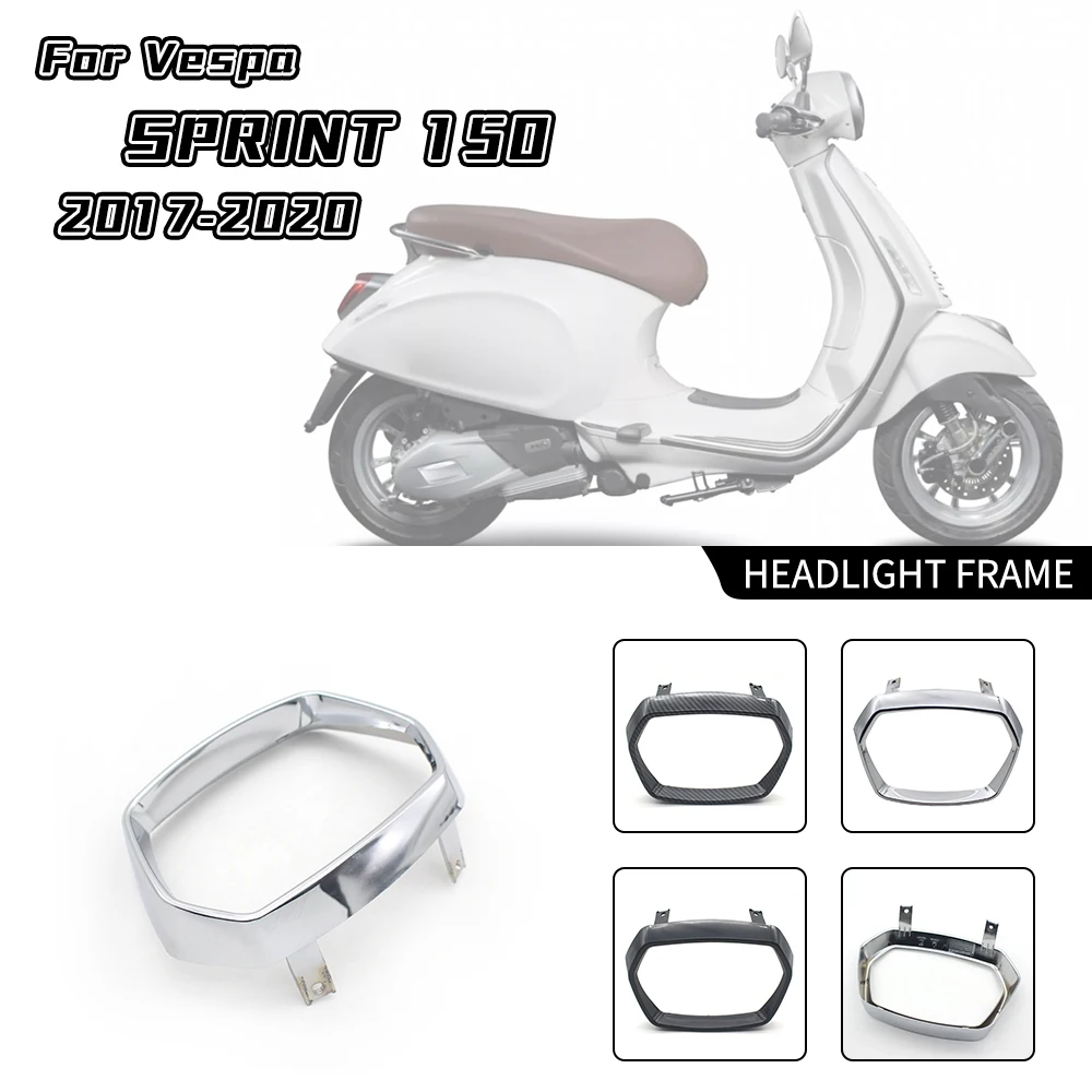 

For Sprint 150 2017 2023 Motorcycle Scooter Headlight Protection Cover Headlamp Protective Ring