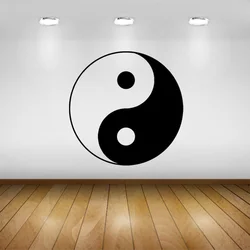 Five Elements with yin yang symbol Wall decal Chinese medicine yin yang Wall Sticker For Home Room Decor Vinyl Art Decals
