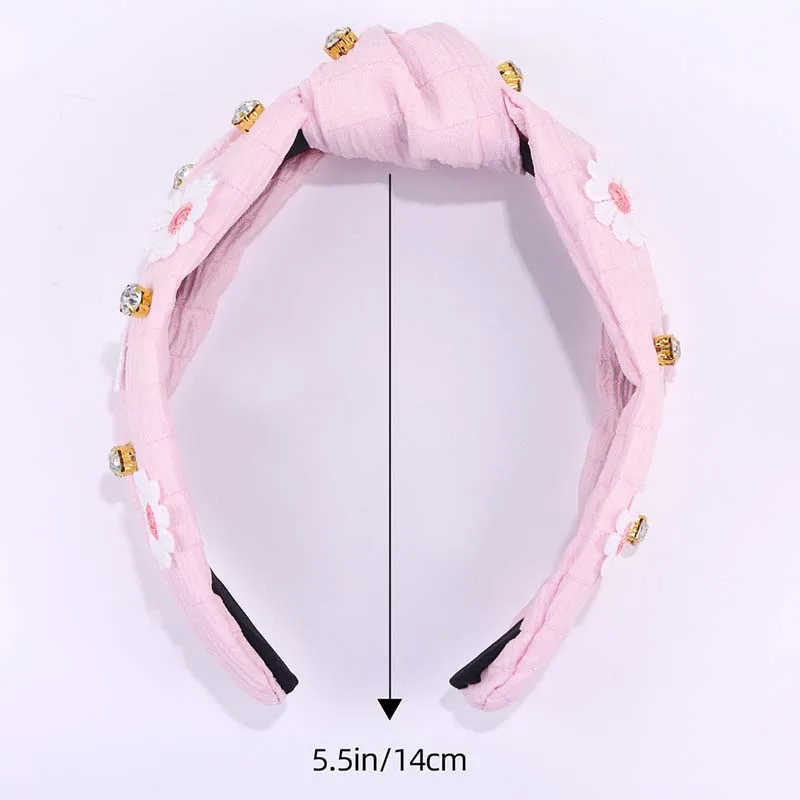 Ncmama-Bandeau de sauna à nœud large croisé pour femmes et filles, bandeau en biscuits, cerceau à cheveux adulte, vêtements de sauna, accessoires pour cheveux, mignon, détruire, mode