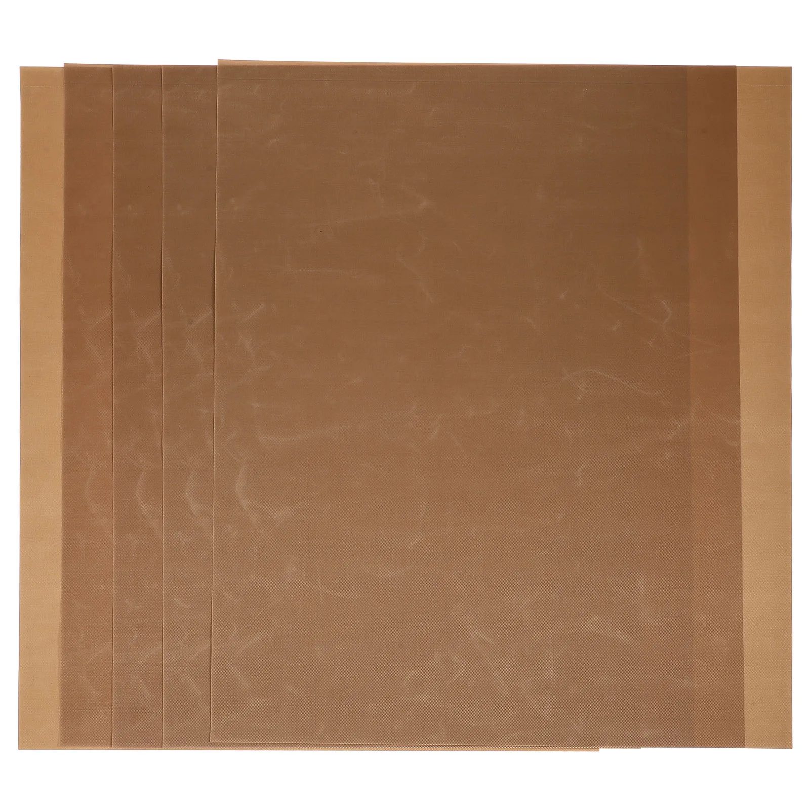 

4pcs Translucent Soft Clay Baking Mat Child Jewelry Making Kit PTFE Polymer Tool Pad Non Stick Heat Resistant Lightweight