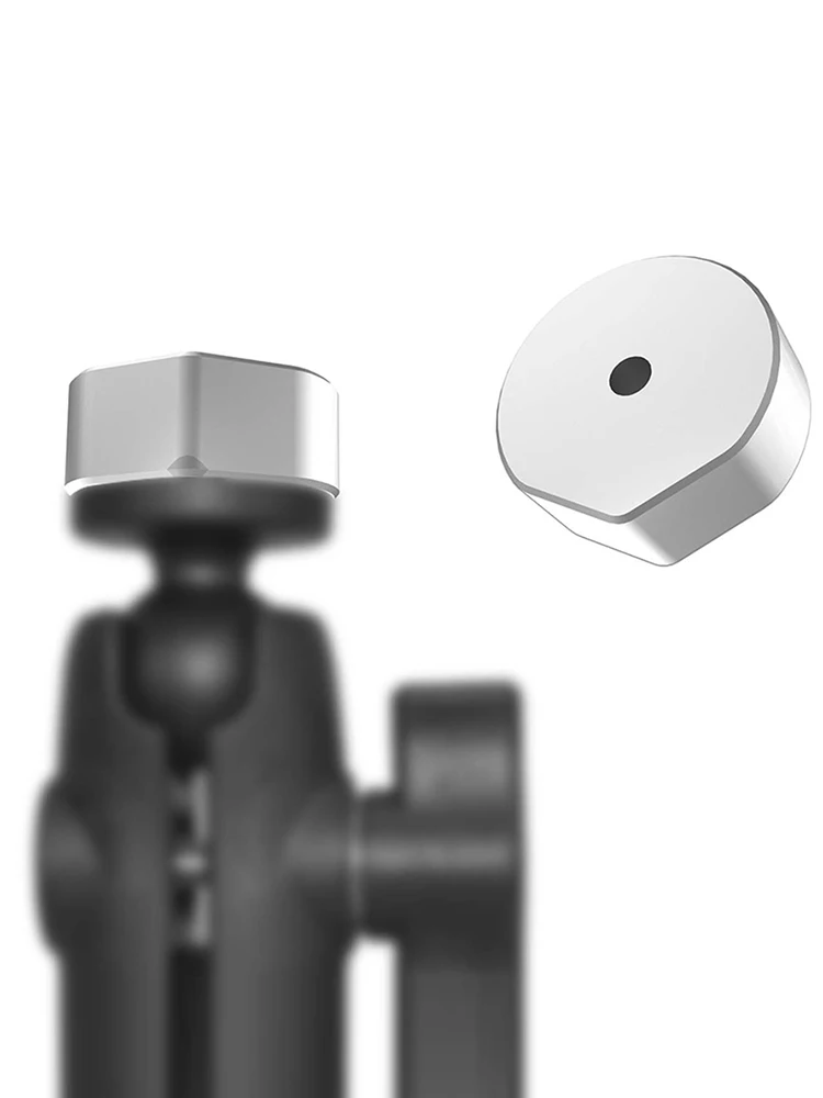 For StarLink Mini 1/4 Screw Round Mount Adapter Aluminum Alloy Ethernet Satellite Bracket Adapter for StarLink Mini Connector