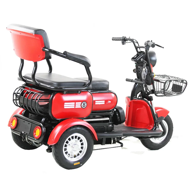 MAINBON MB-F2 3 Wheel Tricycle Electric Cycle Passenger Auto E Rickshaw For Passenger Loader Rickshaw