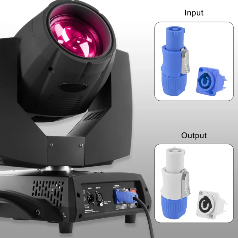 JABS-For Neutrik كابل الطاقة لأضواء المسرح- 10 قطعة 3-Pin ذكر أنثى لموصلات Powercon ، التيار المتناوب 250 فولت 20A لوحة محول جبل