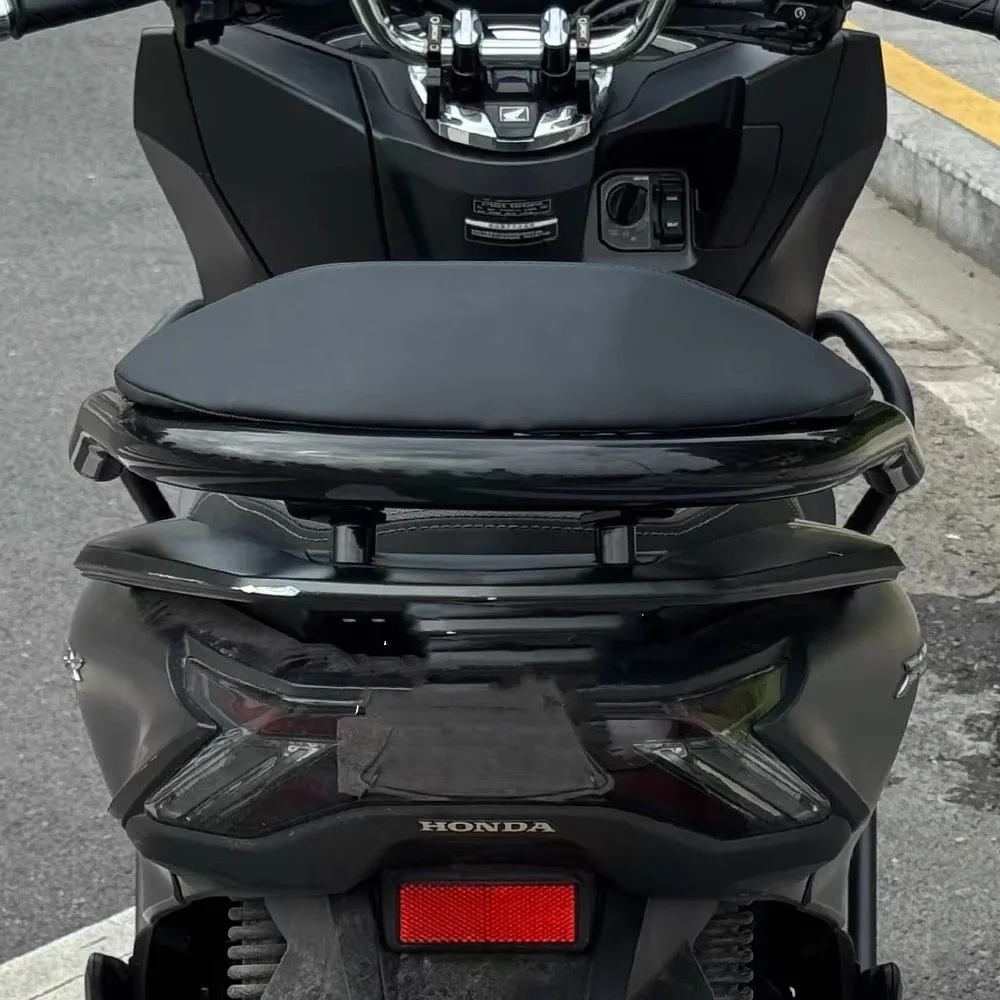 NEW Motorcycle For Honda PCX160 PCX 160 Black Rear Passenger Seat Tailstock Backrest Back Rest Cushion Pad