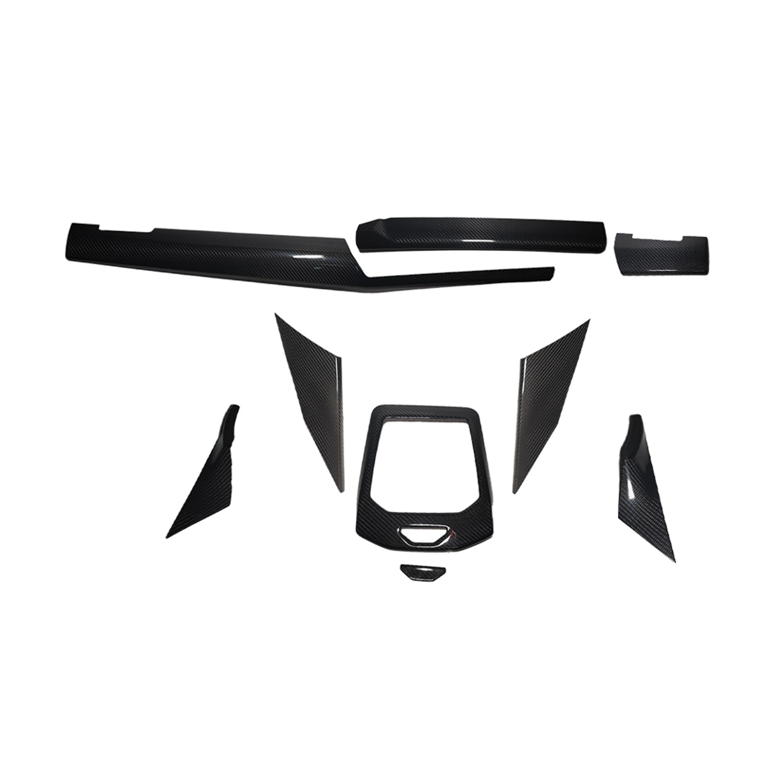 Dry Carbon Fiber Interior Replaceable 9-piece