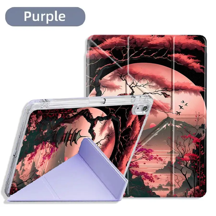 

Holder Cover Tablet Case For iPad Air 4 5 M3 M2 M4 11inch 11th 10th 9th 8th 7th 12.9inch Pro 2025 Mini 6 7 Y-Fold Japan