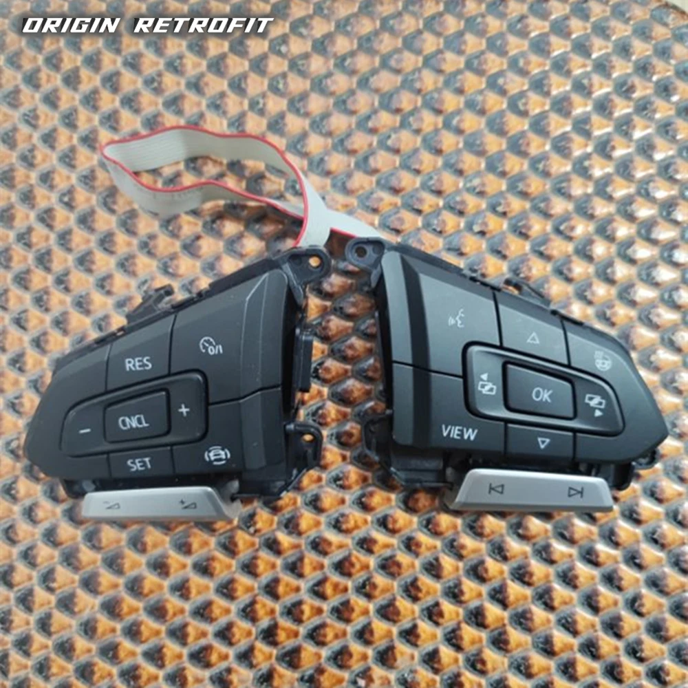 

30D 959 442 D 30D959442D for Golf MK8 Tiguan MK2 Passat B8 CC Steering wheel control button support heating without ACC