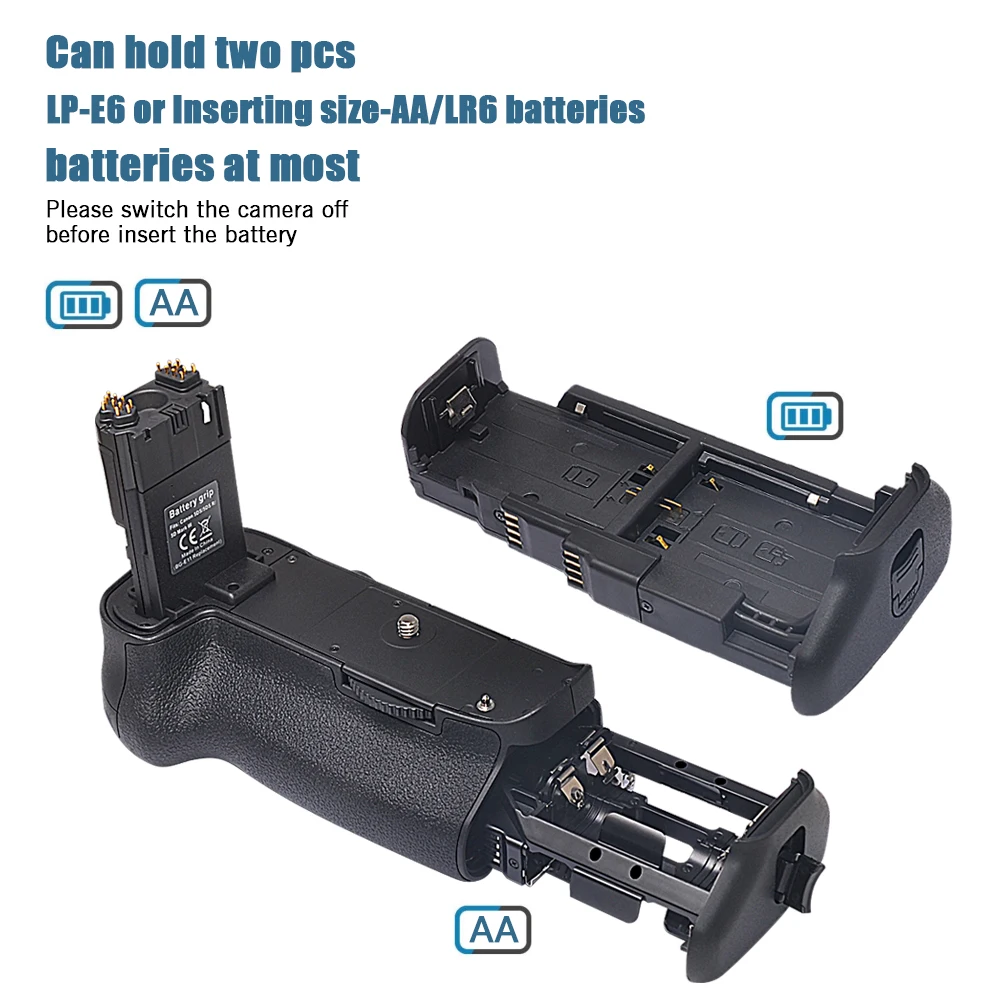 BG-E11 Vertical Battery Grip for Canon EOS 5D Mark III 5DIII 5DS 5DS R Camera Battery Grip